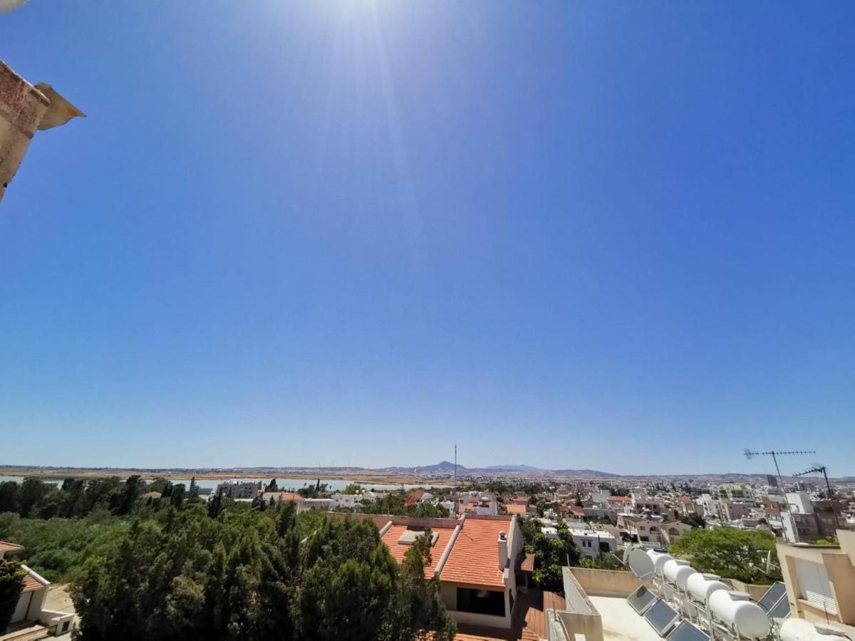 Panoramic Larnaca Salt Lake View Flat Bagian luar foto